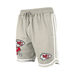 Kansas City Chiefs New Era Stone Multi Patch Shorts - Light Beige for sale
