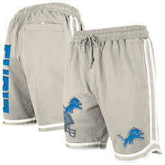 Detroit Lions New Era Stone Multi Patch Shorts - Light Beige cheap