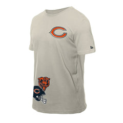 Chicago Bears New Era Multi Patch T-Shirt - Light Beige discount