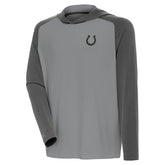 Indianapolis Colts Antigua Tonal Intrepid Pullover Hoodie - Gray discount
