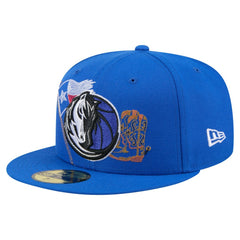 Dallas Mavericks State Stitch 59FIFTY Fitted Hat sale - Blue for sale