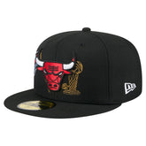 Chicago Bulls State Stitch 59FIFTY Fitted Hat - Black shop