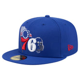 Philadelphia 76ers State Stitch 59FIFTY Fitted Hat - Royal outlet