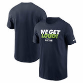 Seattle Seahawks Hometown T-Shirt - College Navy outlet