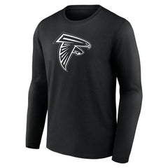 Atlanta Falcons Personalized Name & Number Monochrome Long Sleeve T-Shirt - Black online