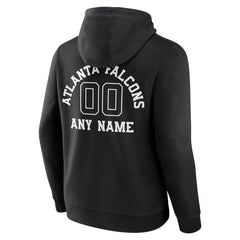 Atlanta Falcons Personalized Name & Number Pullover Hoodie - Black online