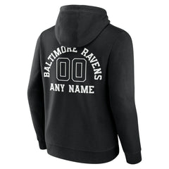 Baltimore Ravens Personalized Name & Number Pullover Hoodie - Black online