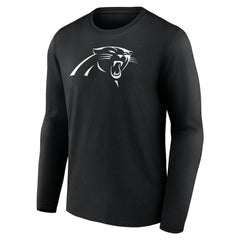 Carolina Panthers Personalized Name & Number Monochrome Long Sleeve T-Shirt - Black online
