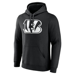 Cincinnati Bengals Personalized Name & Number Pullover Hoodie - Black discount