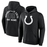 Indianapolis Colts Personalized Name & Number Pullover Hoodie - Black discount