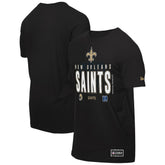 New Orleans Saints New Era 2025 NFL Training Camp T-Shirt - Black on sale