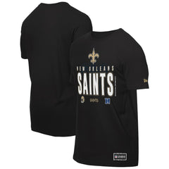 New Orleans Saints New Era 2025 NFL Training Camp T-Shirt - Black on sale