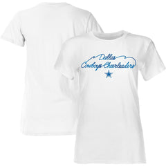 Dallas Cowboys Women's Thunderstruck Foil T-Shirt - White outlet