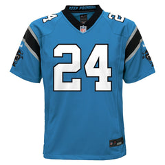 Jonathon Brooks Carolina Panthers Youth Game Jersey - Blue on sale