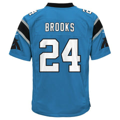 Jonathon Brooks Carolina Panthers Youth Game Jersey - Blue on sale