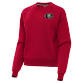 San Francisco 49ers Antigua Women's Victory Pullover Sweatshirt - Scarlet for sale