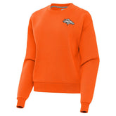 Denver Broncos Antigua Women's Victory Pullover Sweatshirt - Orange cheap