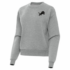 Detroit Lions Antigua Women's Victory Pullover Sweatshirt - Heather Gray on sale
