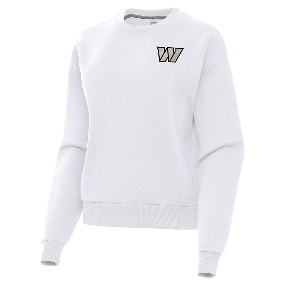 Washington Commanders Antigua Women's Victory Pullover Sweatshirt - White discount