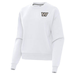 Washington Commanders Antigua Women's Victory Pullover Sweatshirt - White discount