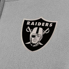 Las Vegas Raiders Antigua Women's Brushed Carbon Figure Half-Zip Pullover Sweatshirt – Gray discount