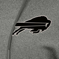 Buffalo Bills Antigua Women's Justice Pullover Hoodie - Heather Black outlet
