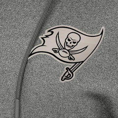 Tampa Bay Buccaneers Antigua Women's Justice Pullover Hoodie - Heather Black sale