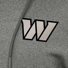 Washington Commanders Antigua Women's Justice Pullover Hoodie - Heather Black online