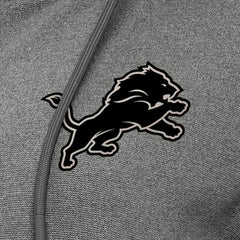 Detroit Lions Antigua Women's Seeker Full-Zip Hoodie Jacket - Heather Black on sale