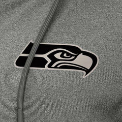 Seattle Seahawks Antigua Women's Seeker Full-Zip Hoodie Jacket - Heather Black sale