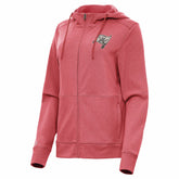 Tampa Bay Buccaneers Antigua Women's Seeker Full-Zip Hoodie Jacket - Heather Red discount