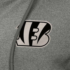 Cincinnati Bengals Antigua Women's Seeker Full-Zip Hoodie Jacket - Heather Black cheap