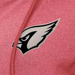 Arizona Cardinals Antigua Women's Seeker Full-Zip Hoodie Jacket - Heather Red sale