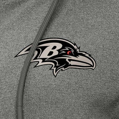 Baltimore Ravens Antigua Women's Seeker Full-Zip Hoodie Jacket - Heather Black online