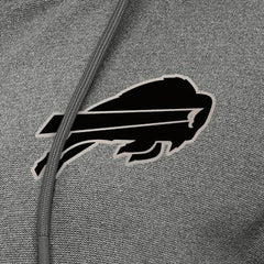 Buffalo Bills Antigua Women's Seeker Full-Zip Hoodie Jacket - Heather Black cheap