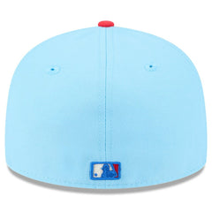 Washington Nationals 2025 Fourth of July Low Profile 59FIFTY Fitted Hat Light Blue/Red