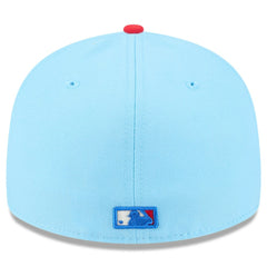 San Diego Padres 2025 Fourth of July Low Profile 59FIFTY Fitted Hat Light Blue/Red