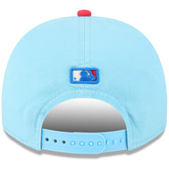 San Francisco Giants 2025 Fourth of July Golfer Snapback Hat Light Blue/Red