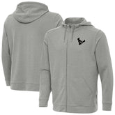 Houston Texans Antigua Effortless Full-Zip Hoodie Jacket - Heather Gray cheap