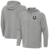 Indianapolis Colts Antigua Effortless Full-Zip Hoodie Jacket - Heather Gray sale
