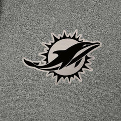 Miami Dolphins Antigua Effortless Full-Zip Hoodie Jacket - Heather Black for sale