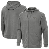 New York Jets Antigua Effortless Full-Zip Hoodie Jacket - Heather Black outlet