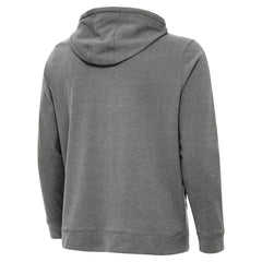 San Francisco 49ers Antigua Effortless Full-Zip Hoodie Jacket - Heather Black online