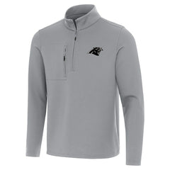 Carolina Panthers Antigua Insider Quarter-Zip Jacket - Gray for sale