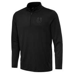 Indianapolis Colts Antigua Reprocess Quarter-Zip Top - Black outlet