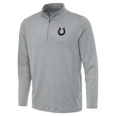 Indianapolis Colts Antigua Reprocess Quarter-Zip Top - Gray discount