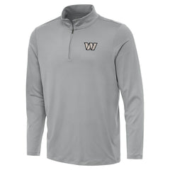 Washington Commanders Antigua Reprocess Quarter-Zip Top - Gray discount