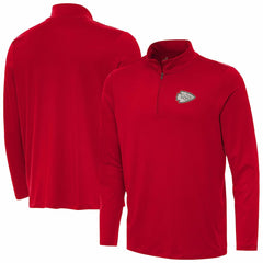 Kansas City Chiefs Antigua Reprocess Quarter-Zip Top - Red online