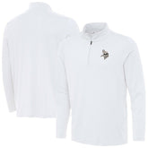 Minnesota Vikings Antigua Reprocess Quarter-Zip Top - White discount