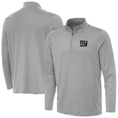 New York Giants Antigua Reprocess Quarter-Zip Top - Gray on sale